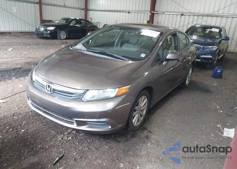 2012 Honda Civic Ex z USA, uszkodzony, nr VIN 2HGFB2F84CH594431
